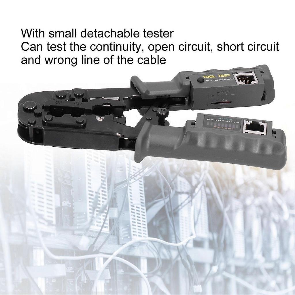 High Quality  W3375 Network Cable Pliers with Tester Multi-function Ratchet