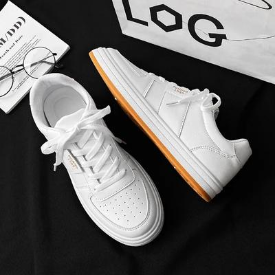 Mode Lente Ademend Kleine Witte Schoenen Heren 2024 Nieuwe Trend Casual Sportschoenen mannelijk Veelzijdige Trend Leren Schoenen Sneakers