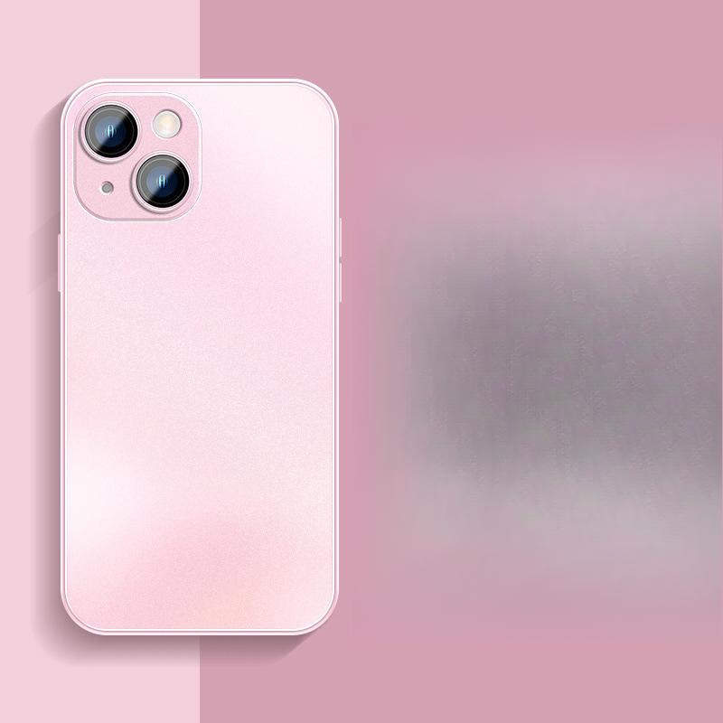 

Подходит для чехла для мобильного телефона Apple 16promax, полностью закрывающий чехол из матового стекла AG, защитный чехол для iPhone 15, 14 противоударный iPhone11 pro max