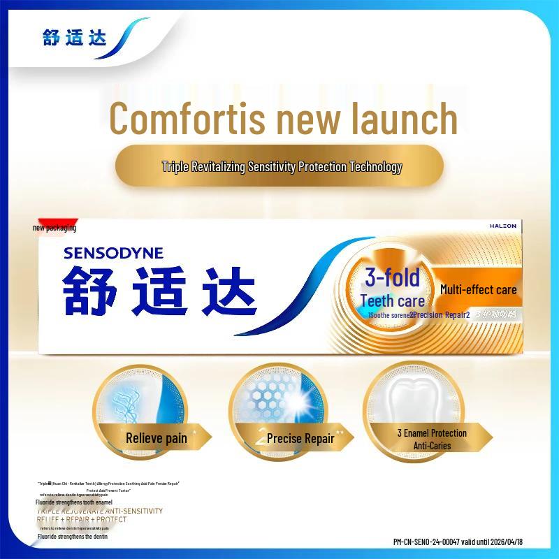 Sensodyne Multi-Action Sensitivity Relief Toothpaste 180g x3 Pack