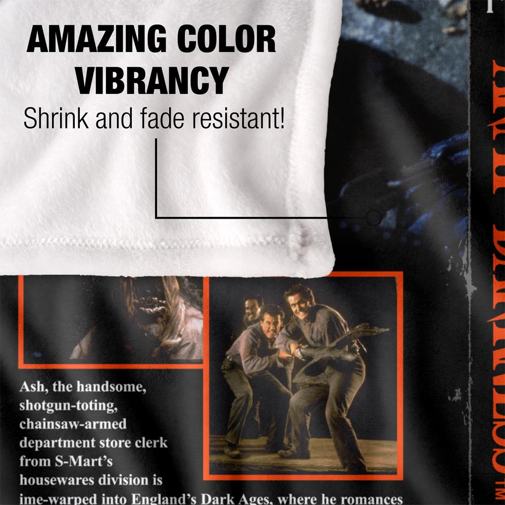 Army Of Darkness VHS Blanket