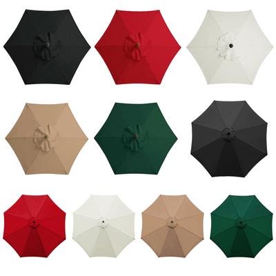 6/8 Bones Parasol Umbrella Surface Waterproof Replacement Sunshade Cloth Sun Protection Detachable Washable Umbrella Accessories