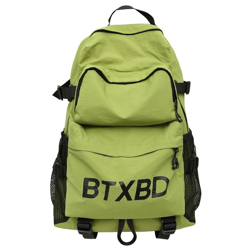 Outdoor sports and leisure large-capacity backpack, men's and women's commuter mountaineering bag, high school college student computer class bag