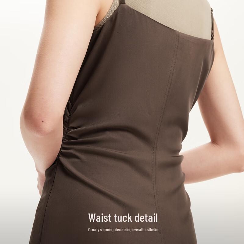 VEROMODA 2025 Summer Knit Vest & Pleated Camisole Dress Set