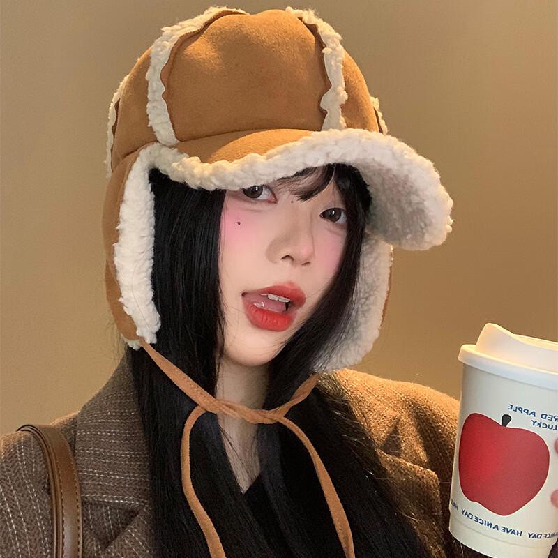 Women's Autumn Winter Earflap Pilot Hat
