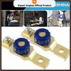 Battery Disconnect Switch 12V 80A Car Side Post Car Motorcycle Disconnect Battery Cut Off Kill Terminal Anti-leakage Switch