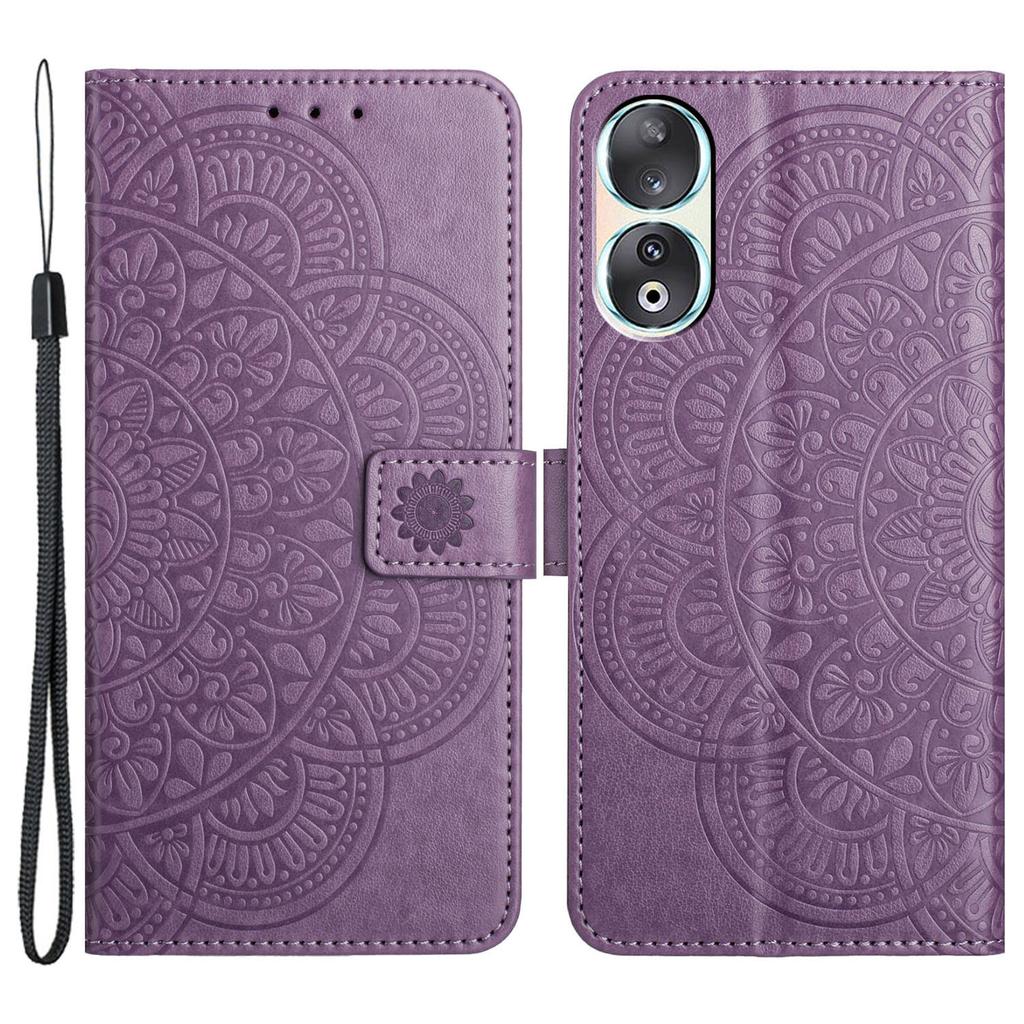 For Honor 90 Case Leather Flip Wallet Phone Cover 3 Card Holder
