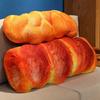 Realistic Bread Plush Pillow Set Croissant Baguette Hot Dog Sofa Decor Soft Comfort Food Themed Cushions For Home Birthday Gift