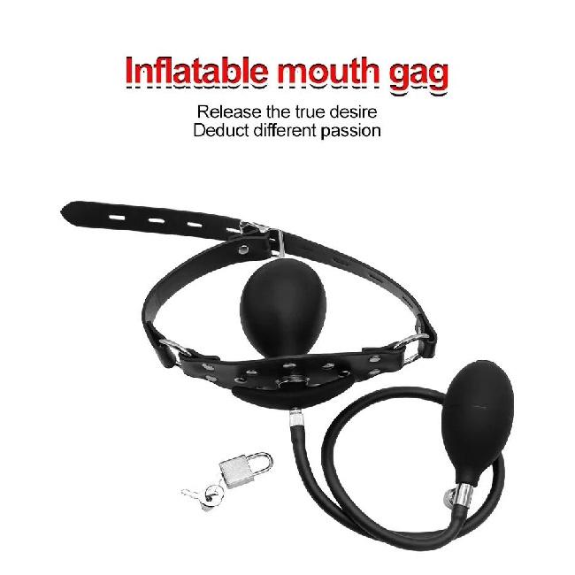 Fetish Roleplay Adjustable Ball Mouth Gag Adult Flirting Games BDSM Bondage Sex Toys For Women Couples
