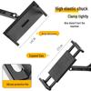 Doppelnutzbarer Aluminium-Wandhalter für Handy & Tablet - Faltbare, drehbare Halterung