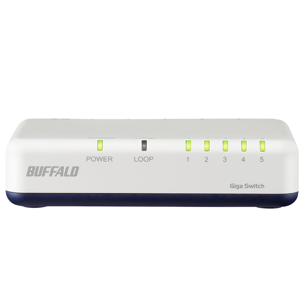 

Buffalo Гигабитный коммутатор с пластиковым корпусом, магнитом для крепления на стену, внешним питанием, обнаружением петель, 5 портов, в комплекте, монтируемый, блок питания, обнаружение, белый