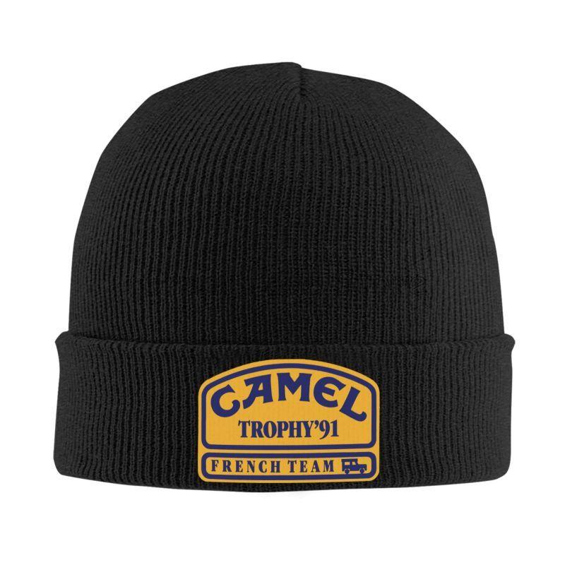 Camel Trophy 91 Bonnet Hats Unisex Elastic Knit Hat Winter Warm Skullies Beanies Cap Head Wrap Caps for Travel Outdoor Camping