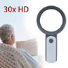LED Licht Optisch Alt Lesen Dropship Handheld 30X Beleuchtete Lupe Mikroskop Vergrößerungsglas Hilfe Lesen Lupe