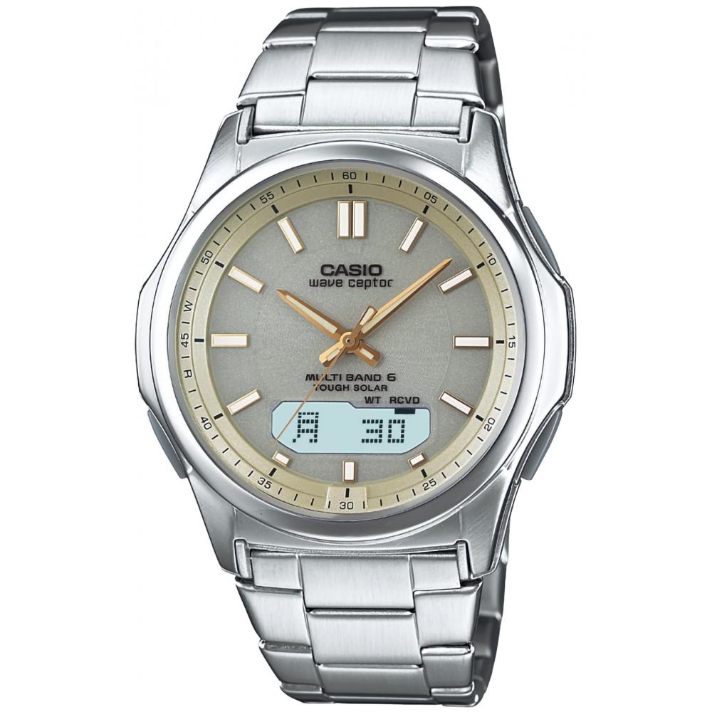 

[Casio] Часы Wave Ceptor Radio Solar WVA-M630D-9AJF мужские серебристые