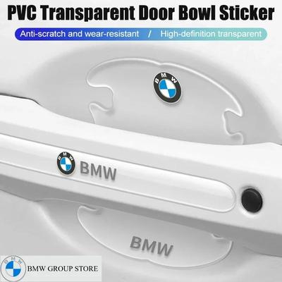 BMW GROUP Car Door Bowl Handle Protect Stickers For BMW 1 2 3 4 5 6 7 Series X1 X3 X4 X5 X6 X2 X7 F10 F15 F16 F20 F30 F18 F25