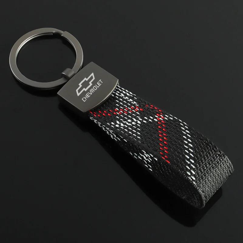 

3D Metal Key Chain Ring Keyring For Chevrolet Logo TRAX IMPALA AVEO Blazer CRUZE SUBURBAN Sail SS TRAIL Keychain Accessories