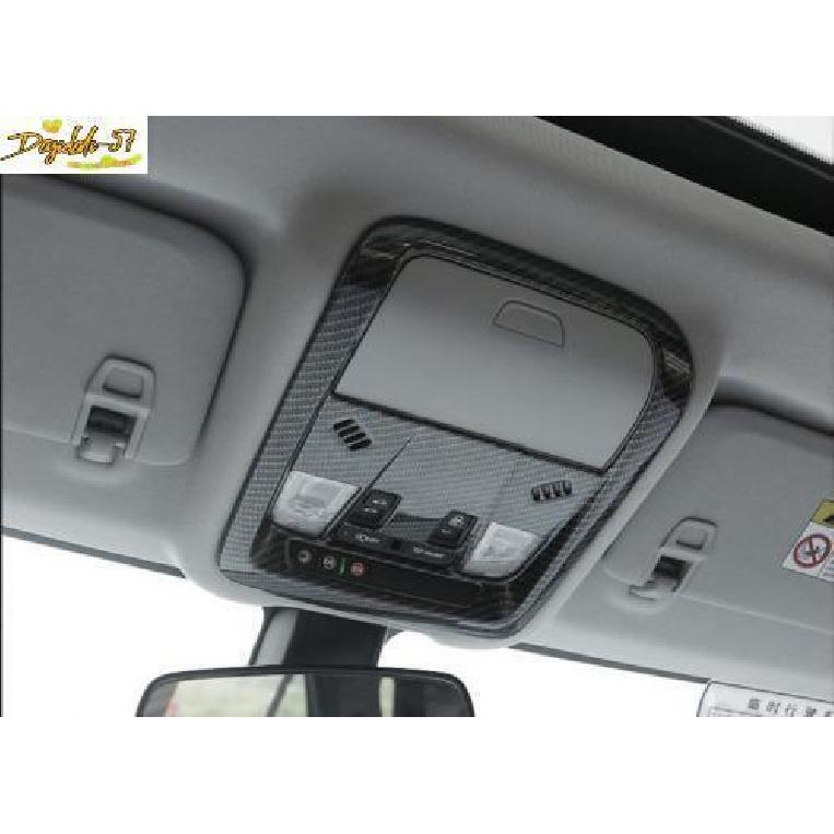 ABS Carbon Fiber For Chevrolet Equinox 2018- Front Reading Light Trim Cover