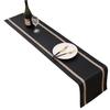 Store88 Nordic Table Runner, Mat, Tablecloth, Table Center, 180cm X 30cm (Black)
