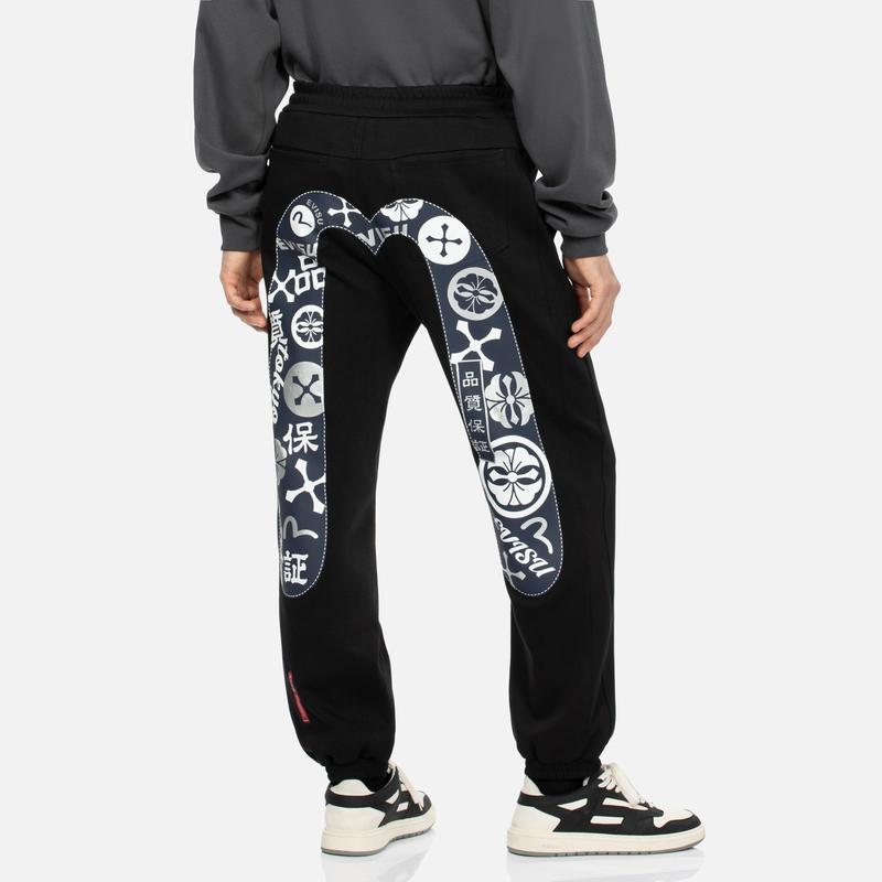 EVISU Casual Pants Men's Moderate Sweatpants 2EAHTM3SP7072STCN