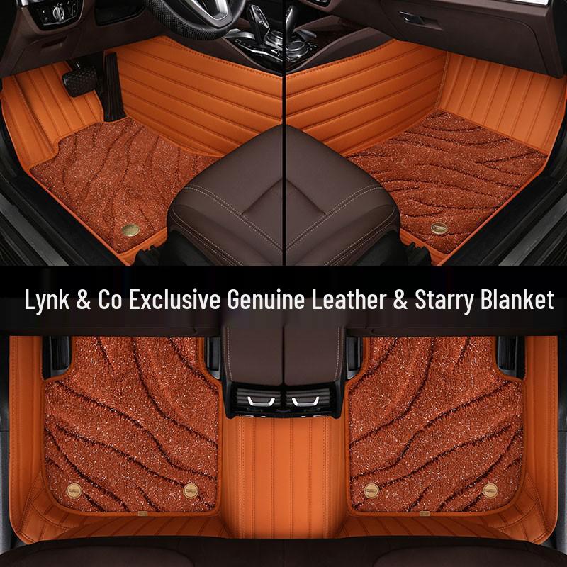 Lynk & Co Custom Fit Floor Mats for Models 01, 02, 03, 05, 06 - Wire Loop Carpet