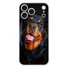 Soft Clear TPU Phone Case For iPhone 17 Air 16E 16 11 15 14 Pro MAX 12 13 7 8 Plus SE Easter Cover Protection Rottweiler Dog