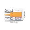 0-20mm Car Tyre Tread Depth Depthometer Gauge Caliper, Wheel Measure Tools, Wood Measure Ruler, Profile Marking Tool