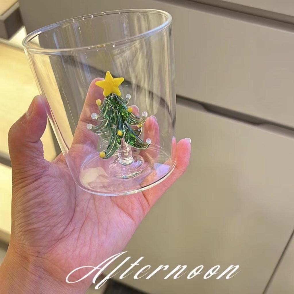 Thickened Heat-Resistant Three-Dimensional Glass Mug - Cute and Durable