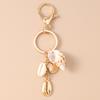 Fashion Summer Beach Shell Keychain Women Girls Conch Key Ring Pendants for Handbag DIY Handmade Jewelry Gifts