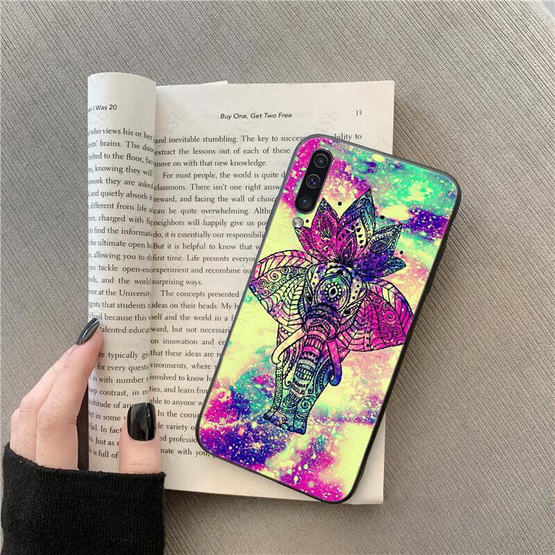 African Indian Elephant Phone Cover For Samsung Galaxy A51 A71 A21S A10 A20S A20E A30S A40 A50 A70 A11 A40 M31 M30S Mobile Cases