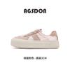 Augustus Dengde Training Shoes Women's 2025 Summer New Thin Casual Sports Board Shoes New Chinese Satin White Shoes