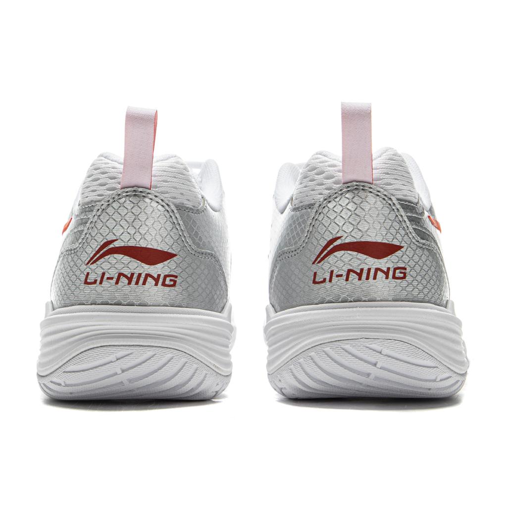Li Ning All-Around King V2.0 Comfortable Fashion Durable Non-Slip Shock Absorbing Low-Top Badminton Shoes Unisex sneaker Silver AYTU001-7