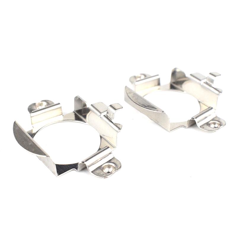 2 Stück H7 LED Scheinwerfer Lampenadapter Sockel Basis Halter für Touareg Explorer Octavia A5 für ML350 Neu