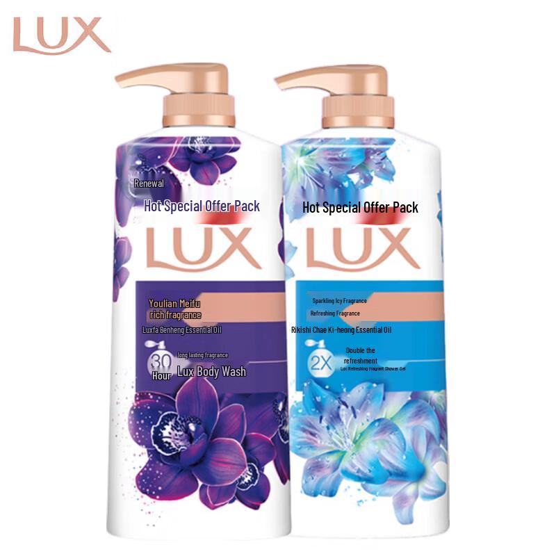 

LUX Scented Shower Gel Duo Set