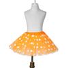 Polka Dot Print Tulle Dance Pettiskirt Layered Princess Skirt Ballet Dancewear Tutu Skirts  Adult
