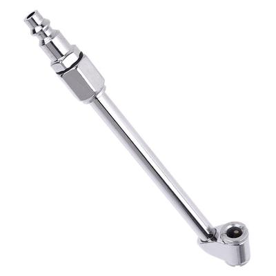 1/4" Lock On Metal Air Chucks Air Compressor Tire Inflator Tire Chuck Dual for Head Connector for Hose Repair Inflate Ch