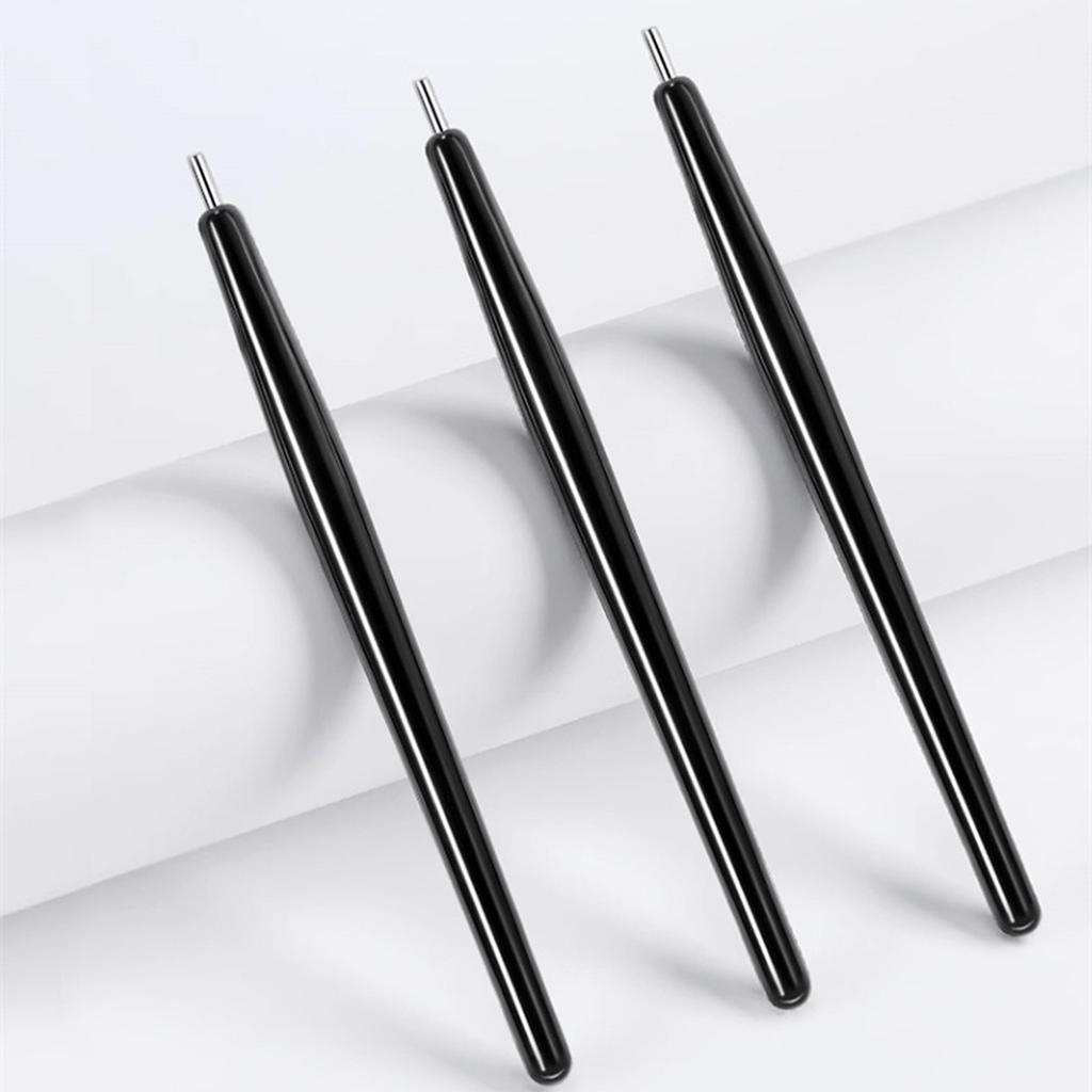 1pc New Black Pole Steel Ball Special Magnetic Pen Convenient High-precision DIY Nail Dotting Tool
