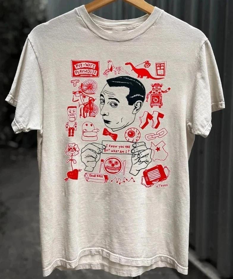Pee Wee Herman I Know You Are But What Am I Shirt S-5XL D123