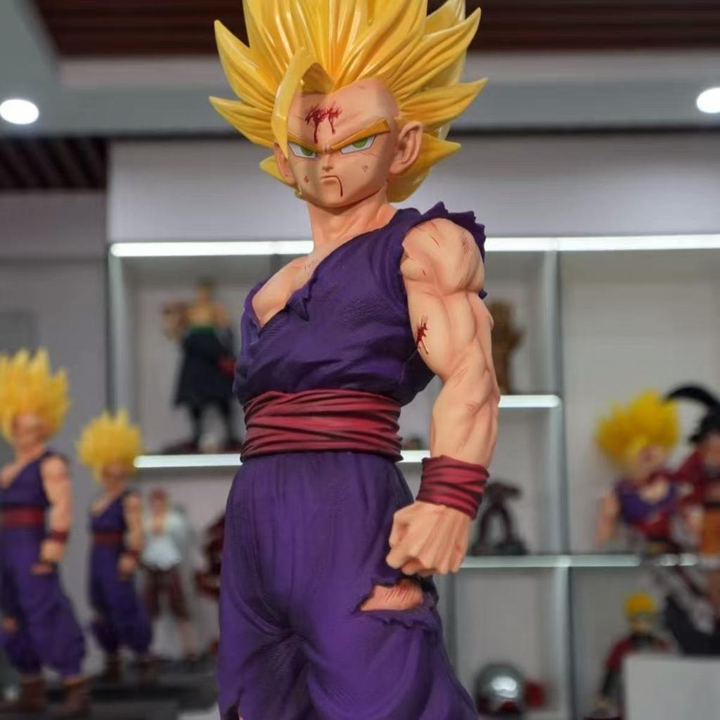 JT Statue Z Son gohan Figure gohan Super Saiyan PVC Action Figures 45cm/17.72inch Collection Mode Toys Gifts