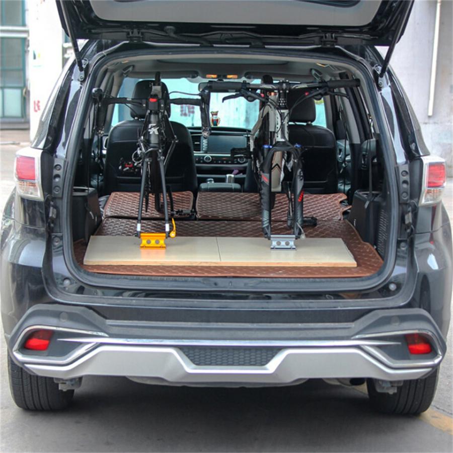 Bike Cycling Rack Carrier Quick-release Fork Installation CNC Aluminum For Car Truck Roof MTB Road