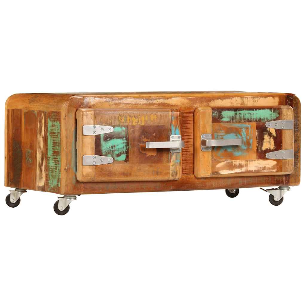 Coffee Table 85 X 55 X 40 Cm Solid Reclaimed Wood