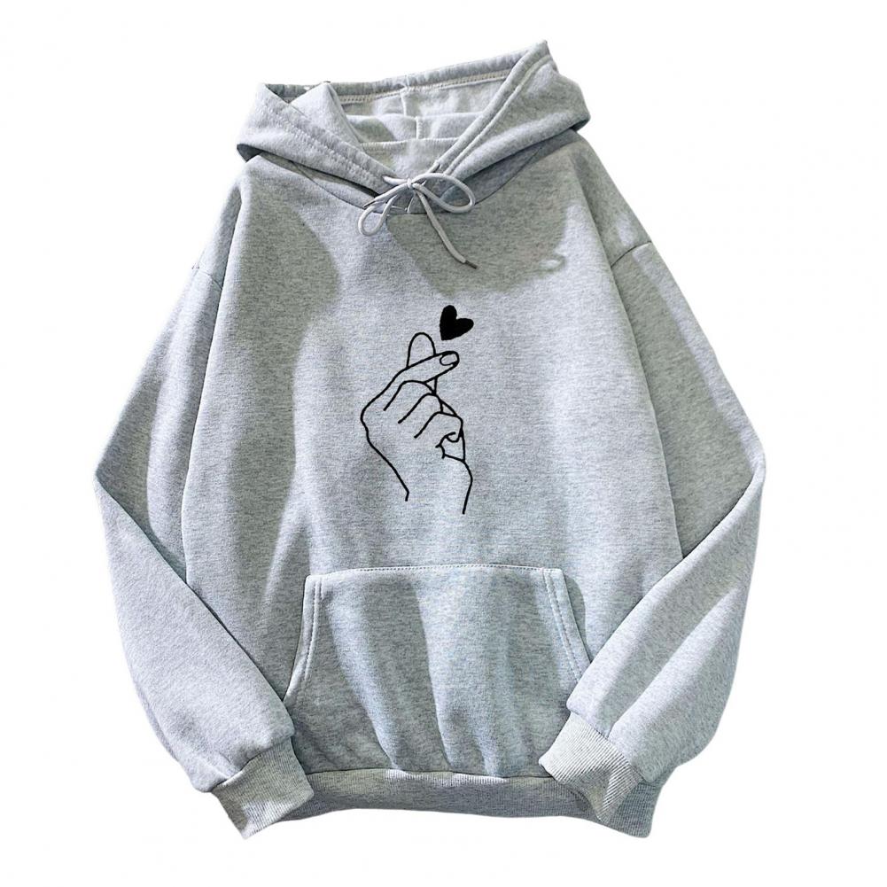 Hanorac unisex, toamnă, iarnă, cu manșetă elastică, buzunar cu plasture, gros, pluș, în culori uni, imprimat, cu glugă, cu șnur