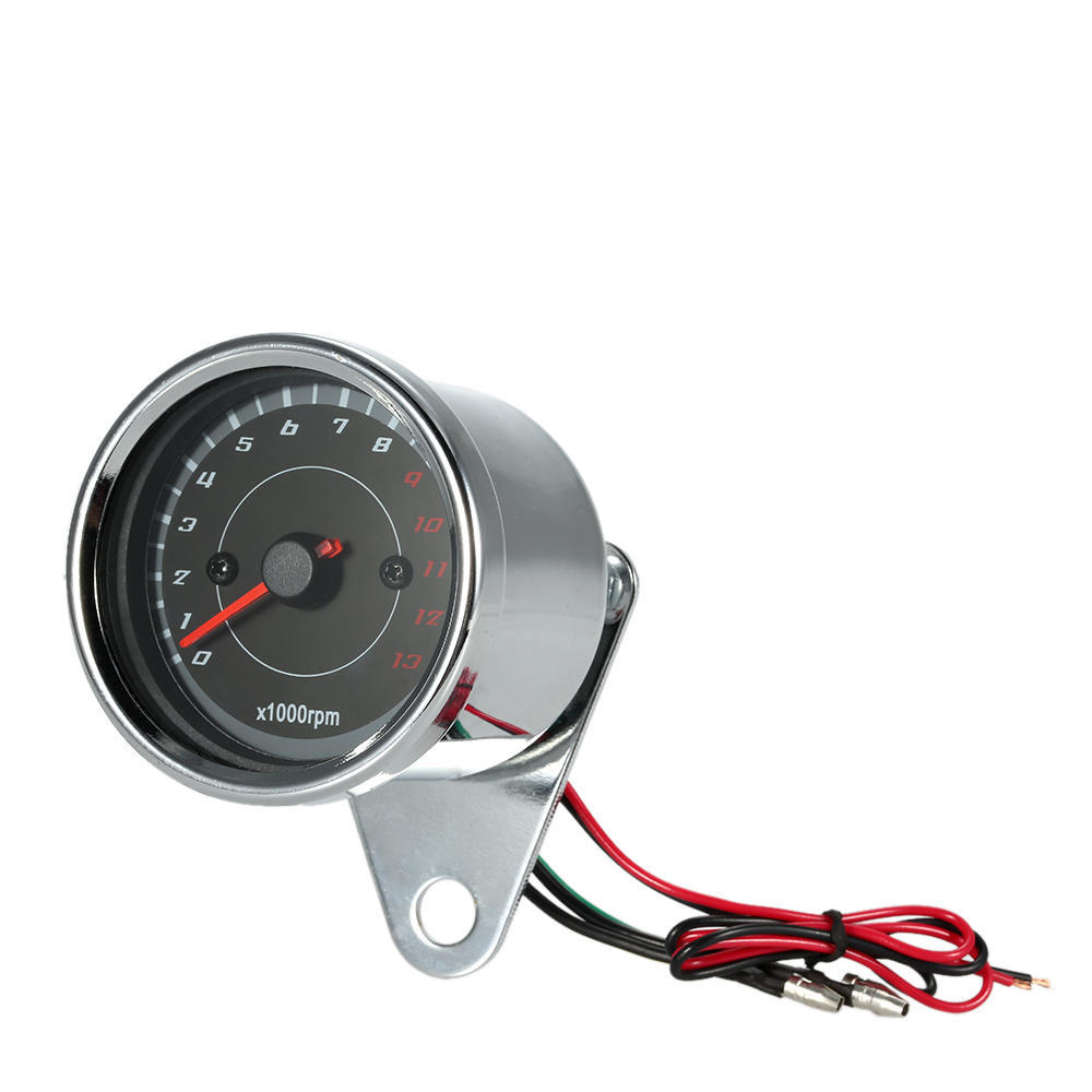 12v Universal Motos Tacómetro Medidor Led Backlight 13k Rpm 12v Universal Motos Tacómetro Medidor Led Backlight 13k Rpm