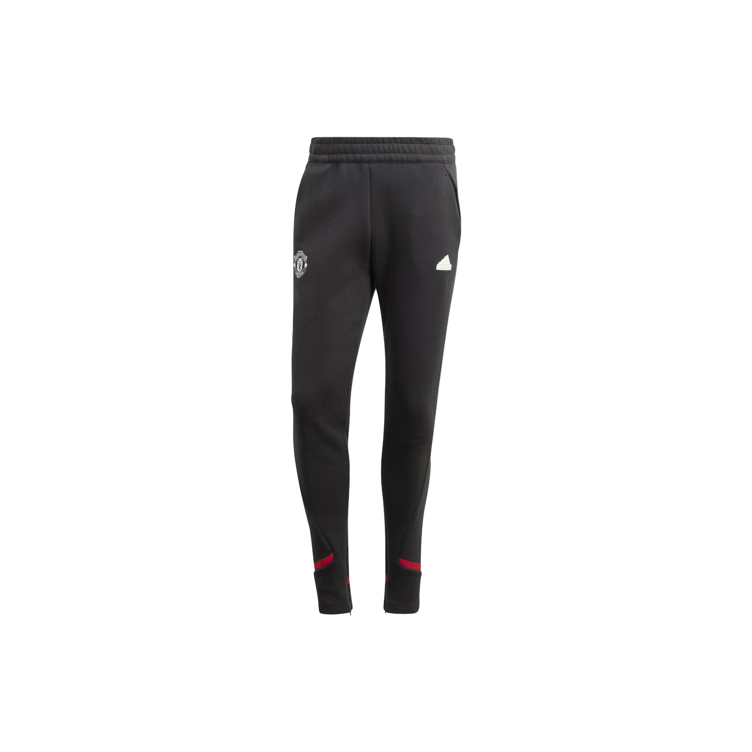 adidas Manchester United Designed for Gameday Pants Asia Sizing  Black  Men s IA8557 S