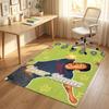 Personalized Crystal Velvet Carpet,Harry Styles Custom Printed Name, Plush Area Rug For Home Indoor Decor
