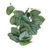Reptiles Simulation Leaves Decoration 9.8in Fake Leaves with Powerful Suction Cup for Aquarium Reptile Tank