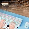 Fude IK6632 Wireless Retro Keyboard and Mouse Combo