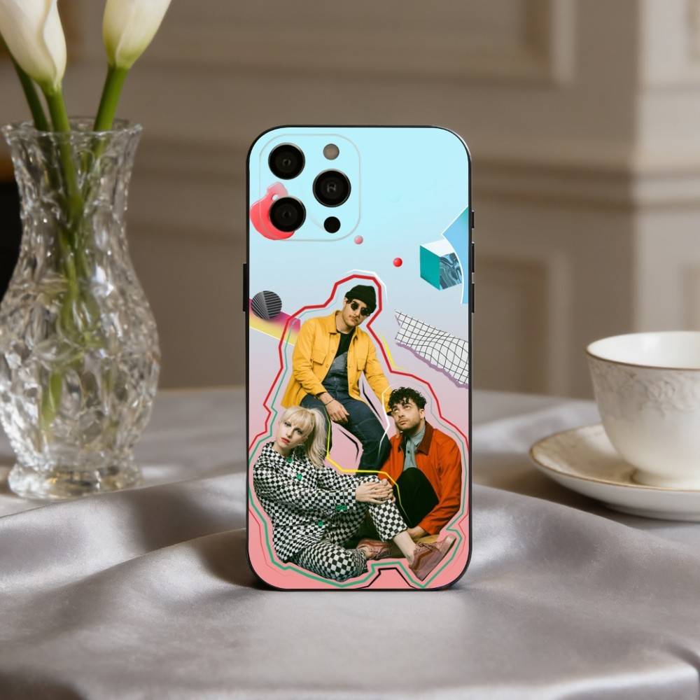 Pop-rock P-Paramore Band Phone Case Silicone Soft For IPhone 17pro 16 15 14 13 12 11 X XR Plus Pro Max Plus