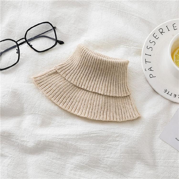 Elegant Knitted Winter Scarf Casual Office Neckerchief Travel Friendly Scarves for Outdoor Use