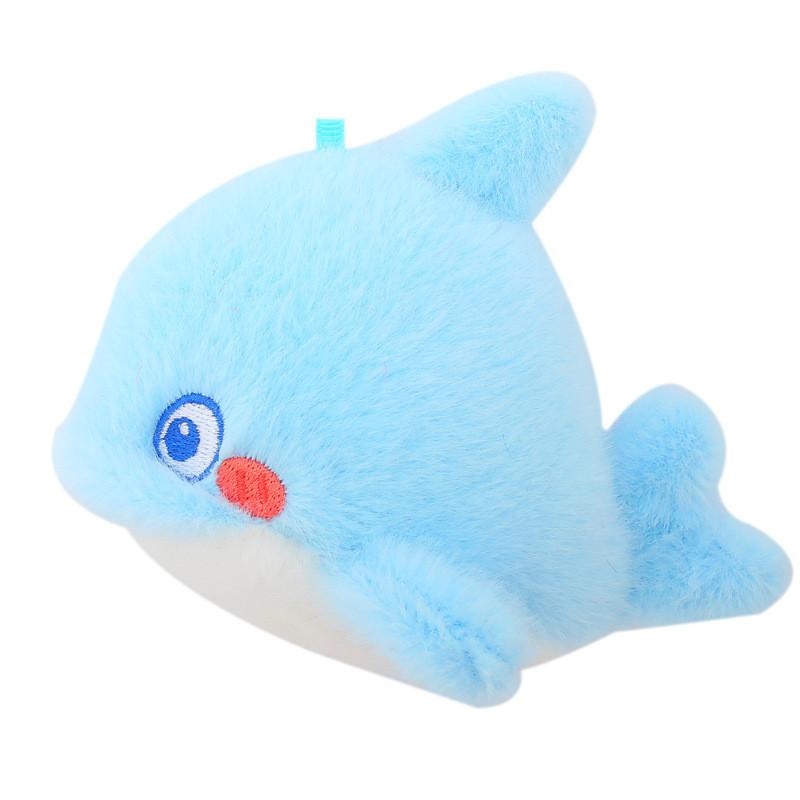 Delightful Ocean Animal Plush Keychain Assortment Available In Multiple Fun Colors