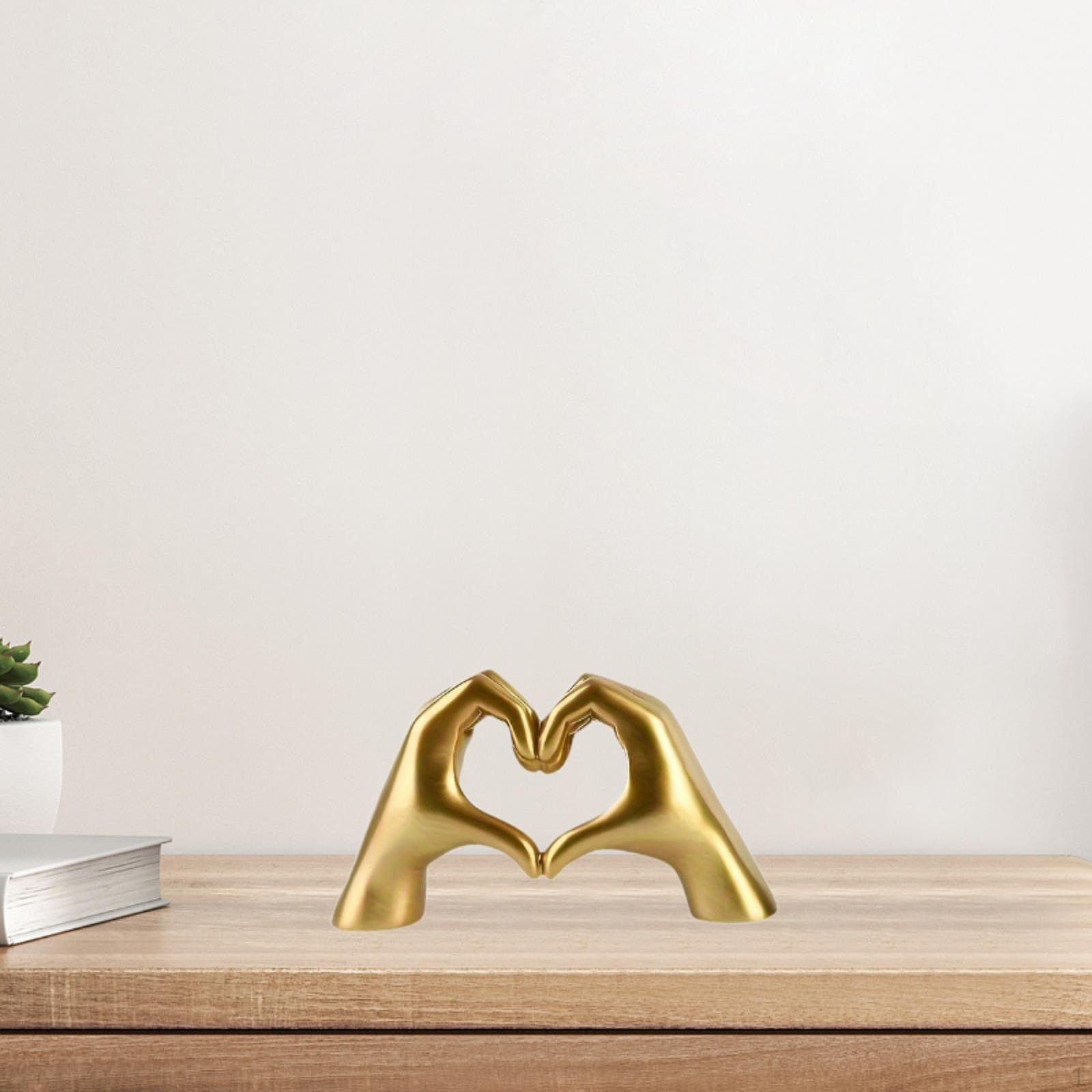 

Жест рукою Фігурка любов символ таблиці Centralpiece золотий